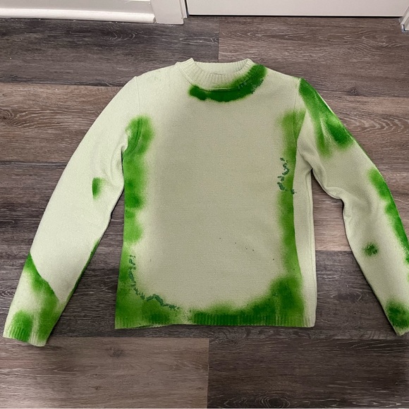 ub-london Sweaters - Ub-London (Art of Repair) Green Sweater